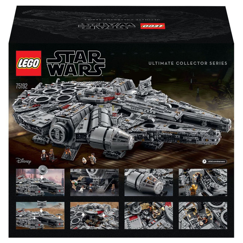LEGO Star Wars Millennium Falcon collector set, imported from the UK