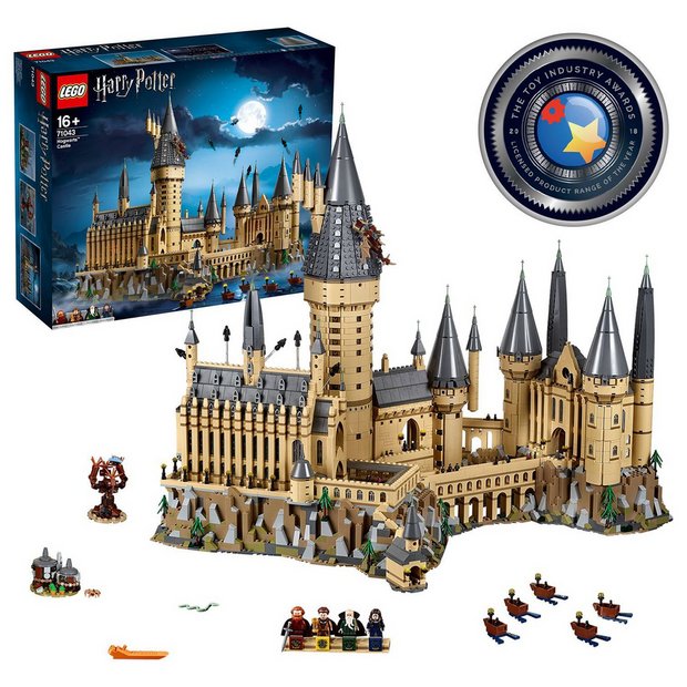 LEGO Harry Potter Hogwarts Castle building set, UK version