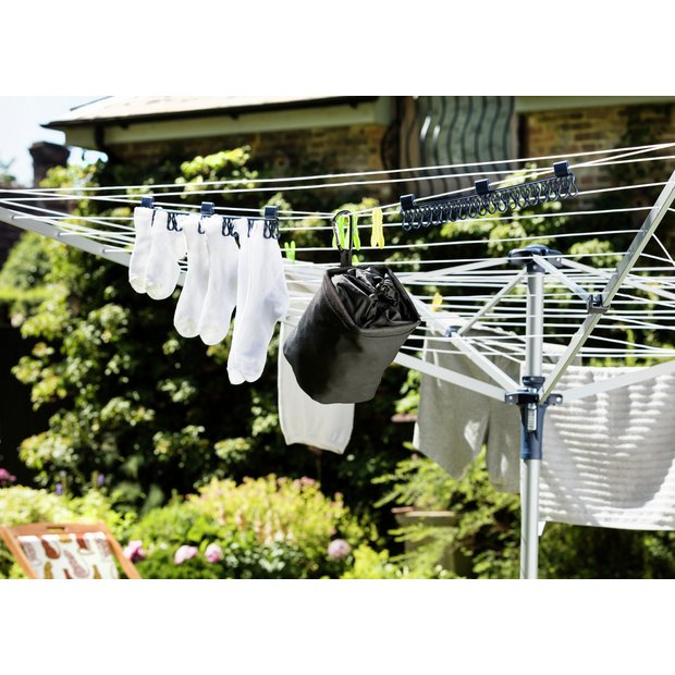 Argos Home peg bag pegs sock clips, imported from the UK