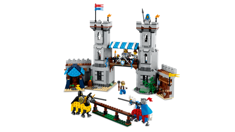 LEGO Creator Medieval Horse Knight Castle 1371 Pieces (British brand)