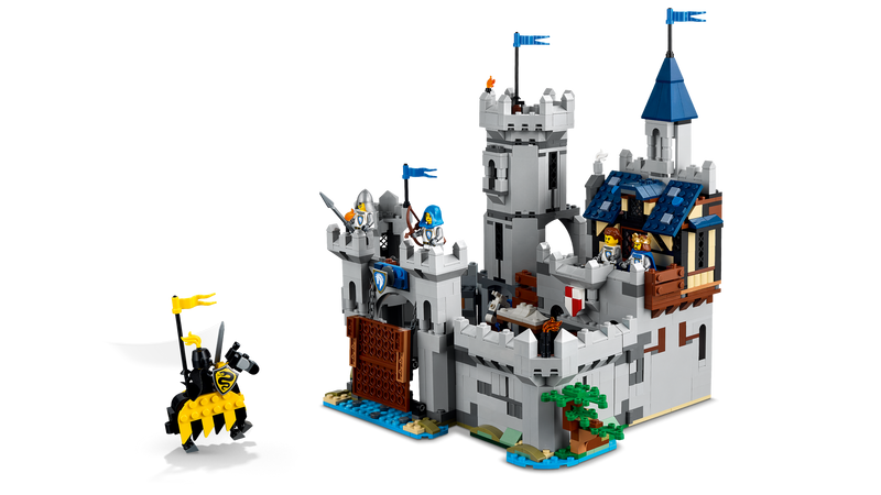 LEGO Creator Medieval Horse Knight Castle 1371 Pieces (British brand)