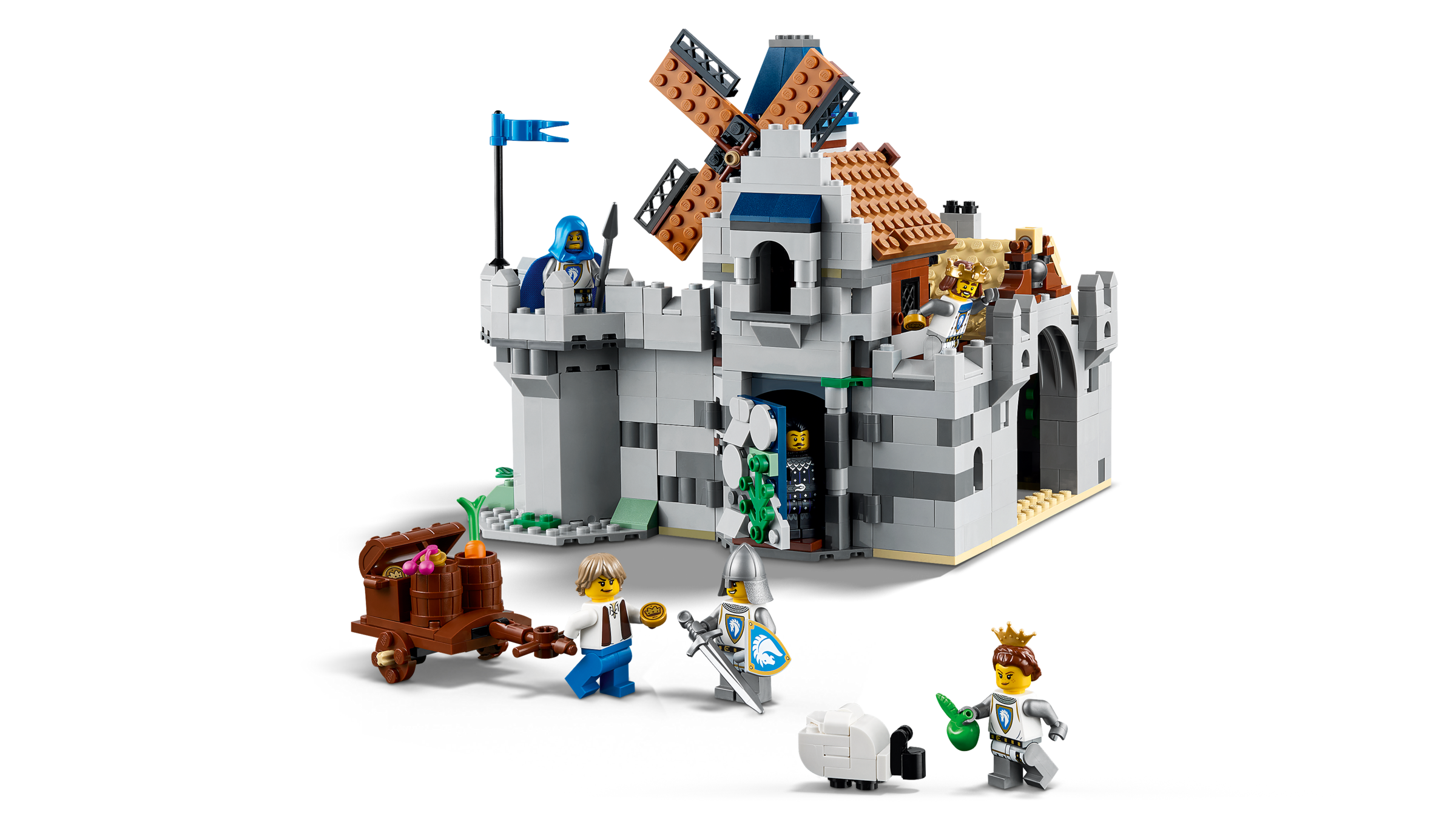 LEGO Creator Medieval Horse Knight Castle 1371 Pieces (British brand)