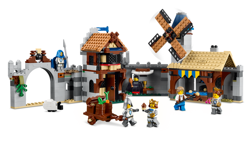 LEGO Creator Medieval Horse Knight Castle 1371 Pieces (British brand)