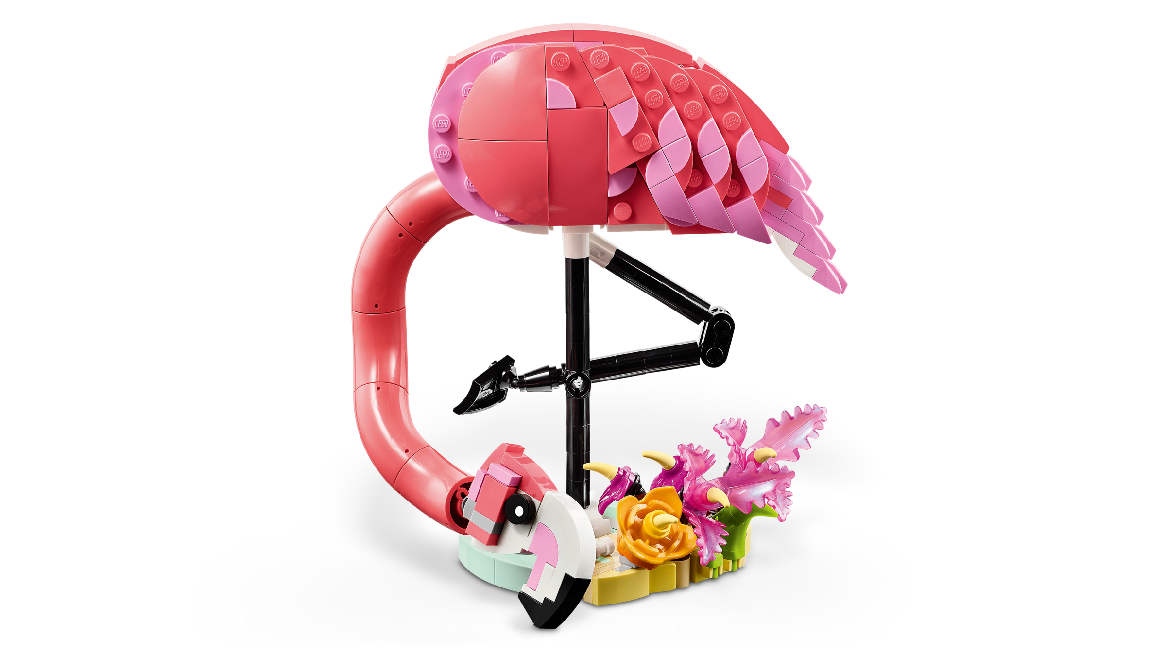 LEGO Creator pink flamingo 3in1 building toy 288 pieces - British product
