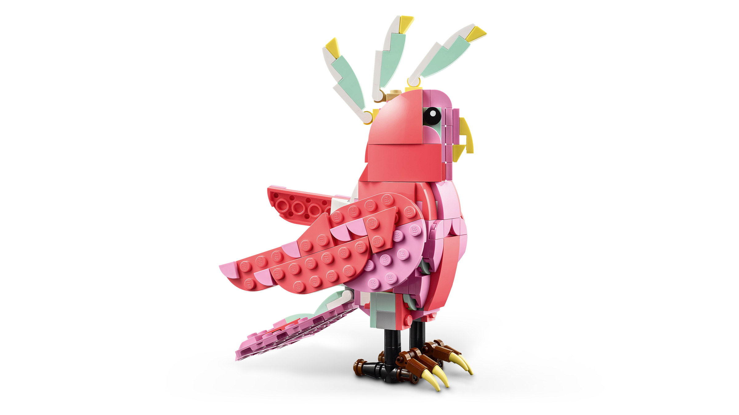 LEGO Creator pink flamingo 3in1 building toy 288 pieces - British product