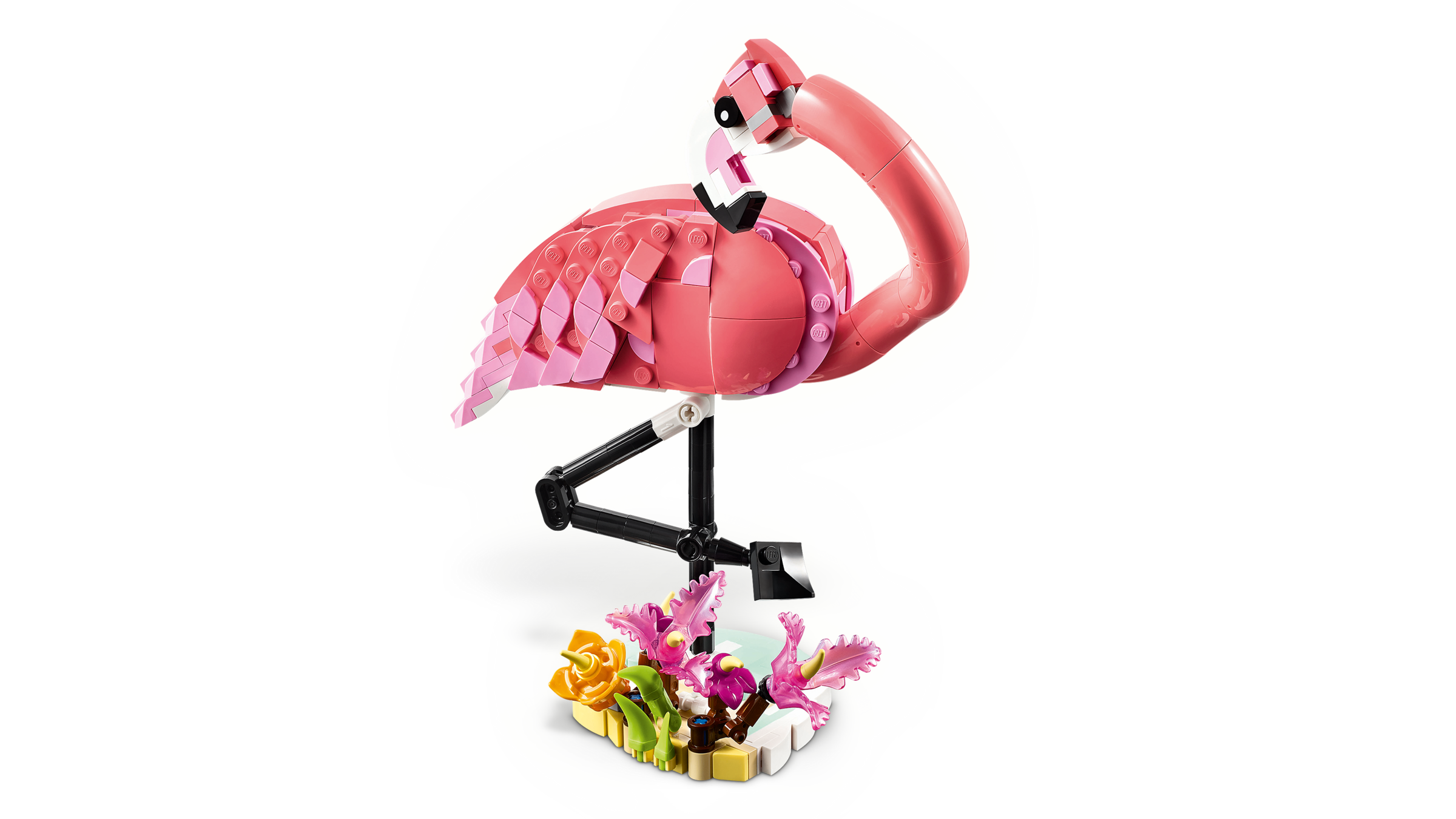 LEGO Creator pink flamingo 3in1 building toy 288 pieces - British product