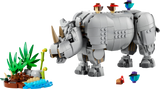 LEGO Creator 3in1 Rhino building set with birds (British brand)