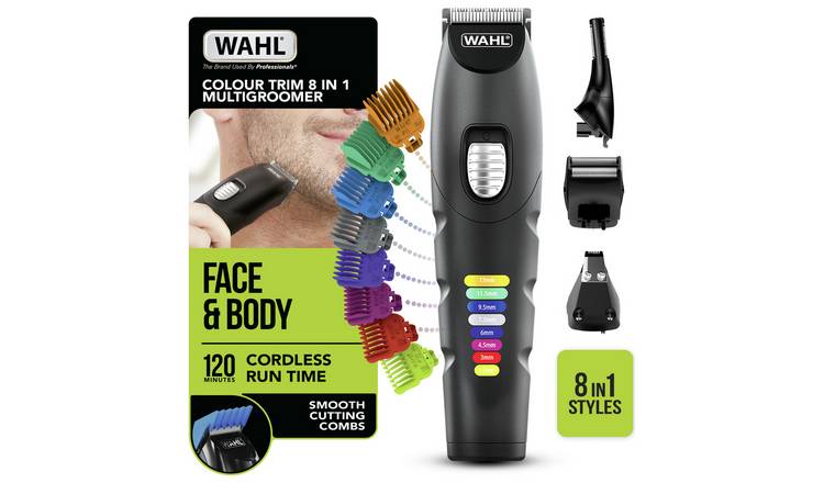 Wahl Colour Trim 8-in-1 Beard Trimmer Grooming Kit 9893-517X GOODS Argos