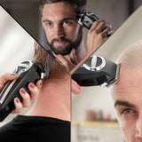 Wahl Elite Pro cordless hair clipper with 10 combs and accessories (British brand)