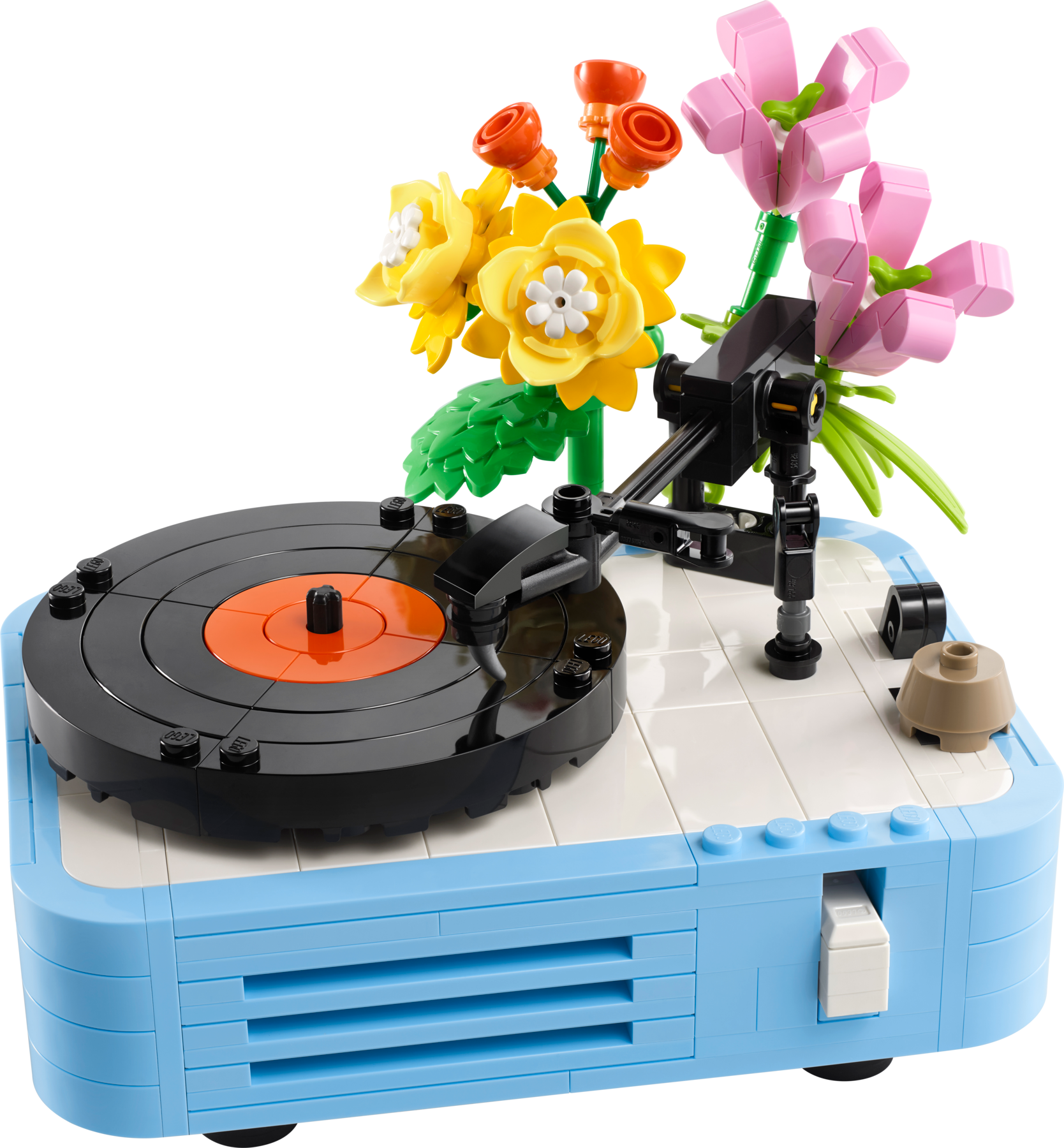 LEGO Creator Record Player with Flowers 366 Pieces, imported from the UK