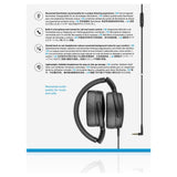 Sennheiser HD 400S wired over-ear headphones, UK version