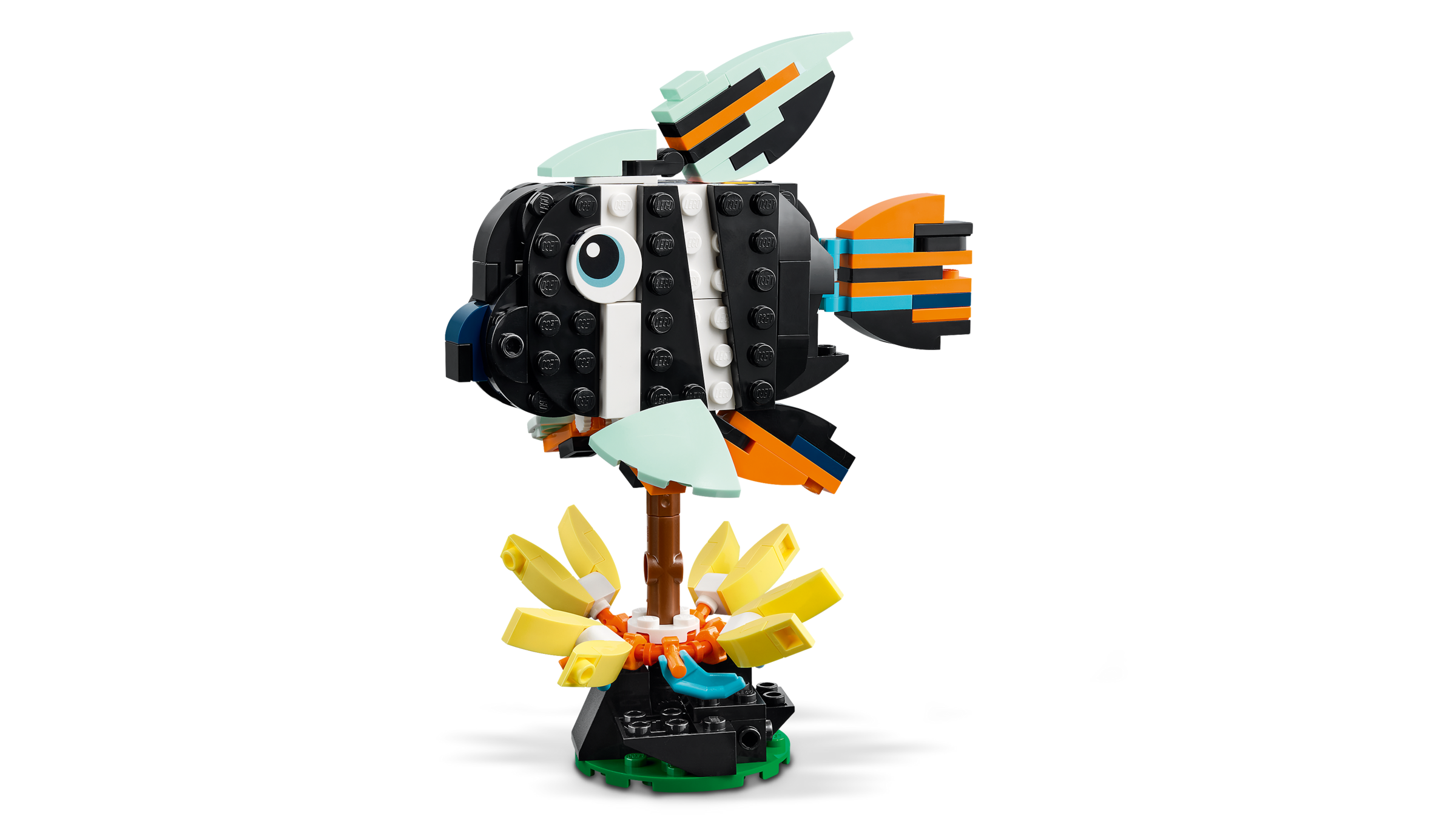 LEGO Creator 3-in-1 Wild Animals Tropical Toucan 225 Pieces (British brand)