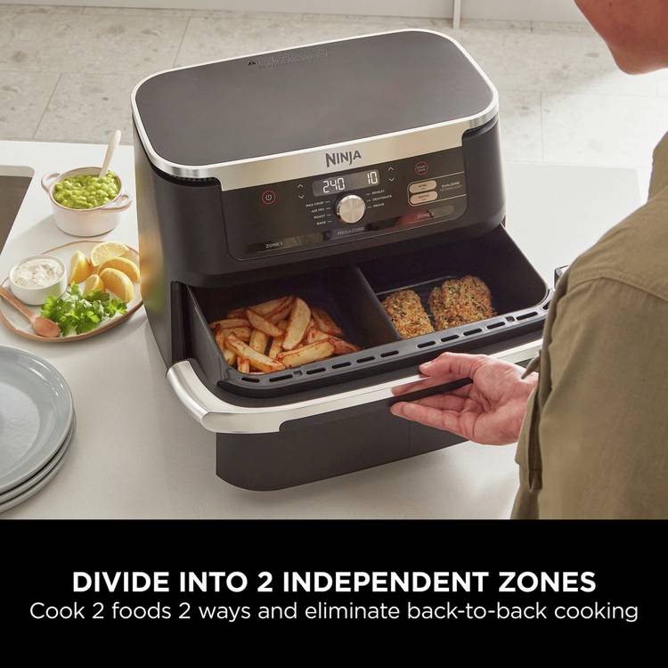 Ninja FlexDrawer air fryer AF500UK 10.4L - British product