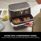 Ninja FlexDrawer air fryer AF500UK 10.4L - British product