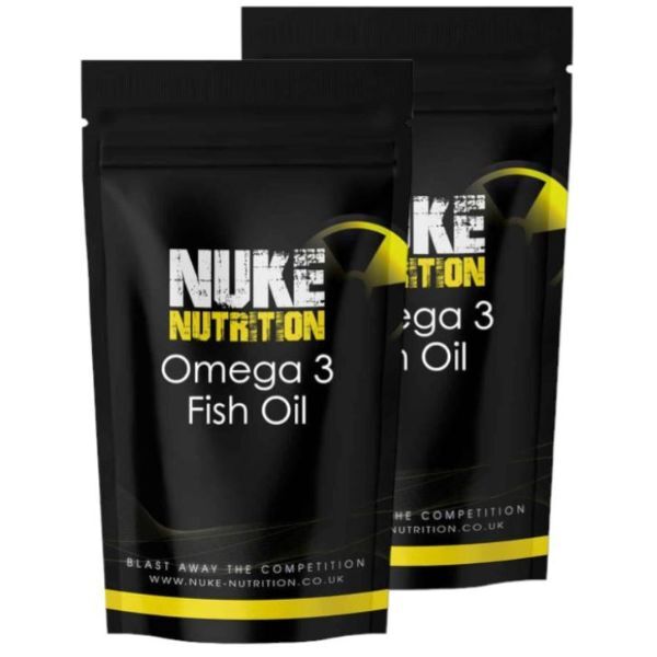 Nuke Nutrition Omega 3 Fish oil 1000mg Softgels-120ct GOODS Superdrug   