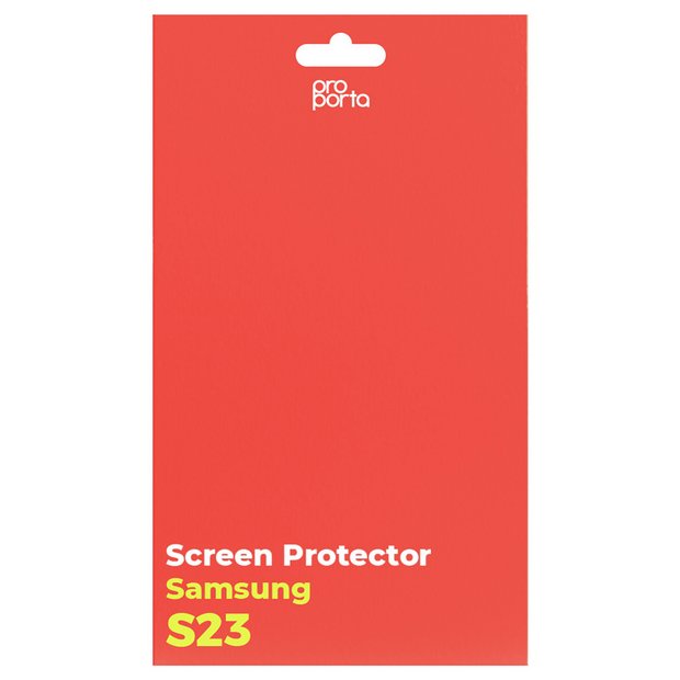 Proporta screen protector for Samsung S23, imported from the UK