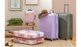 it Luggage suitcase large expandable marble effect (British brand)