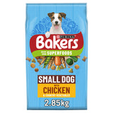 Bakers Small Dry Dog Food Chicken and Veg 2.85kg GOODS Sainsburys   