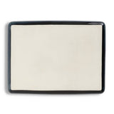 Habitat navy stoneware roaster, imported from the UK