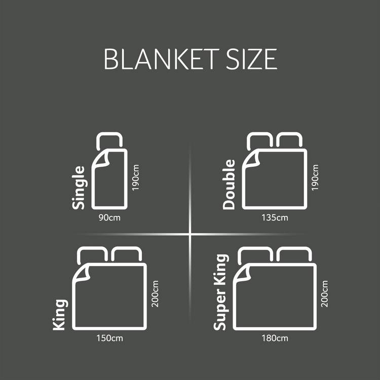 Snuggledown Intelligent Warmth double underblanket - British product