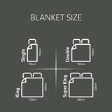 Snuggledown Intelligent Warmth double underblanket - British product