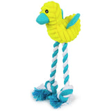 Petface rope heart and noodle puppy dog toy, imported from the UK