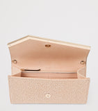 Jimmy Choo Emmie metallic clutch bag, imported from the UK