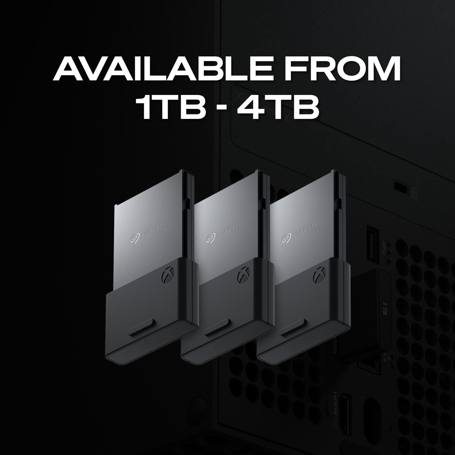 Seagate 2TB SSD expansion card for Xbox Series X S - British product