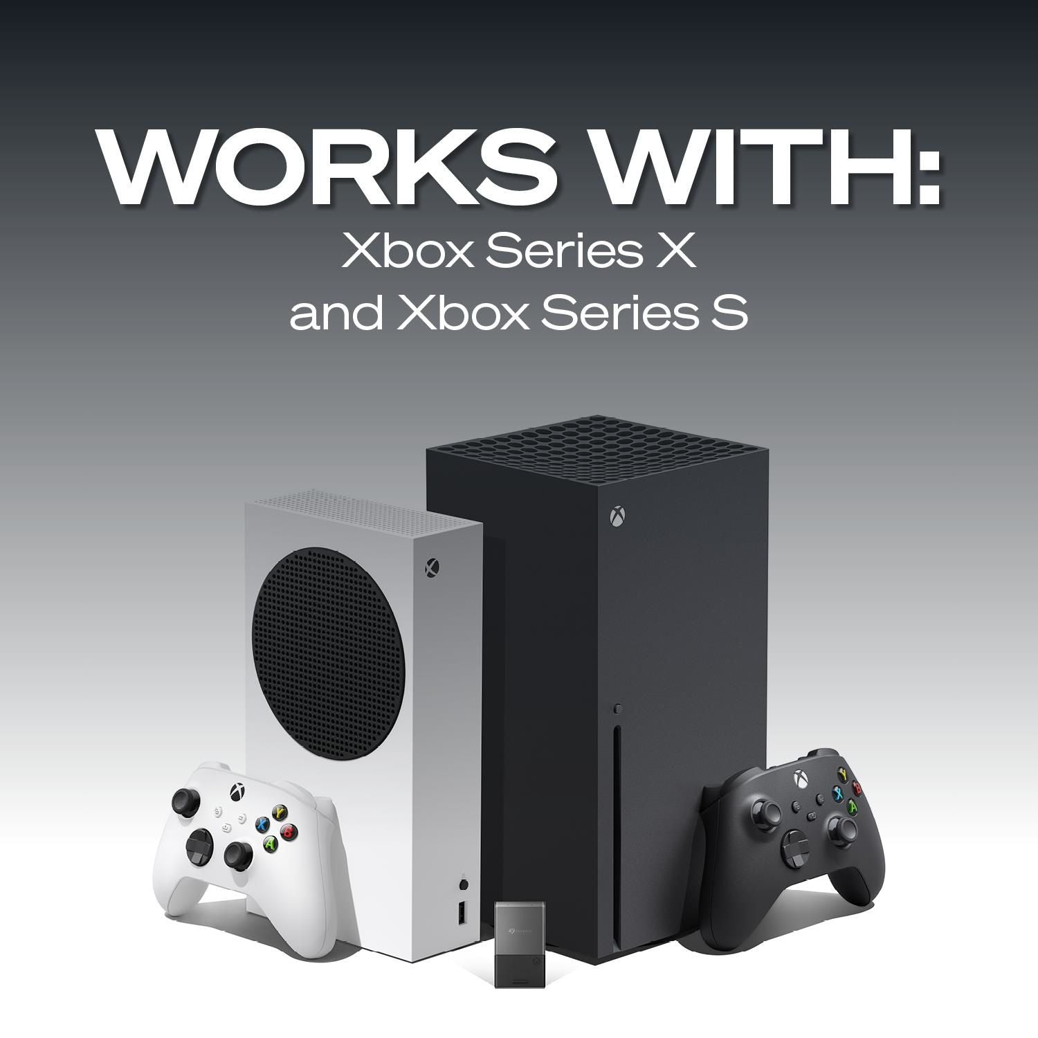 Seagate 2TB SSD expansion card for Xbox Series X S - British product