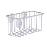 Home metal storage basket silver, imported from the UK