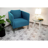 D-C-Fix adhesive vinyl floor tiles in grey, UK version
