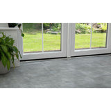 D-C-Fix concrete grey vinyl floor tiles - British product