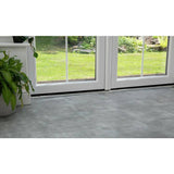 D-C-Fix concrete grey vinyl floor tiles - British product
