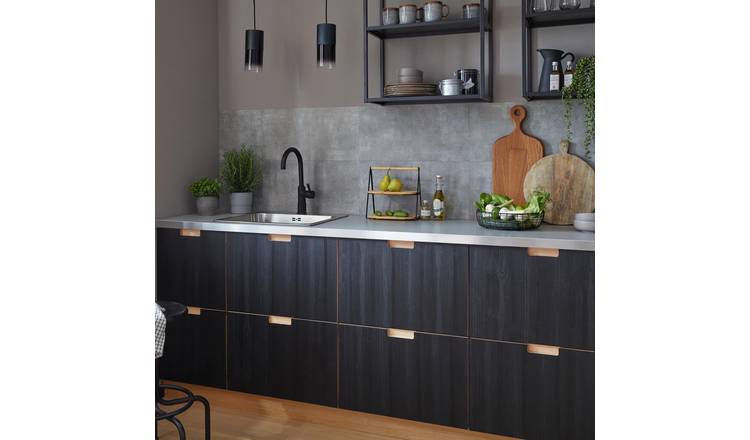 D-C-Fix self adhesive vinyl wall tiles in grey, imported from the UK