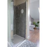 D-C-Fix self adhesive vinyl wall tiles in grey, imported from the UK