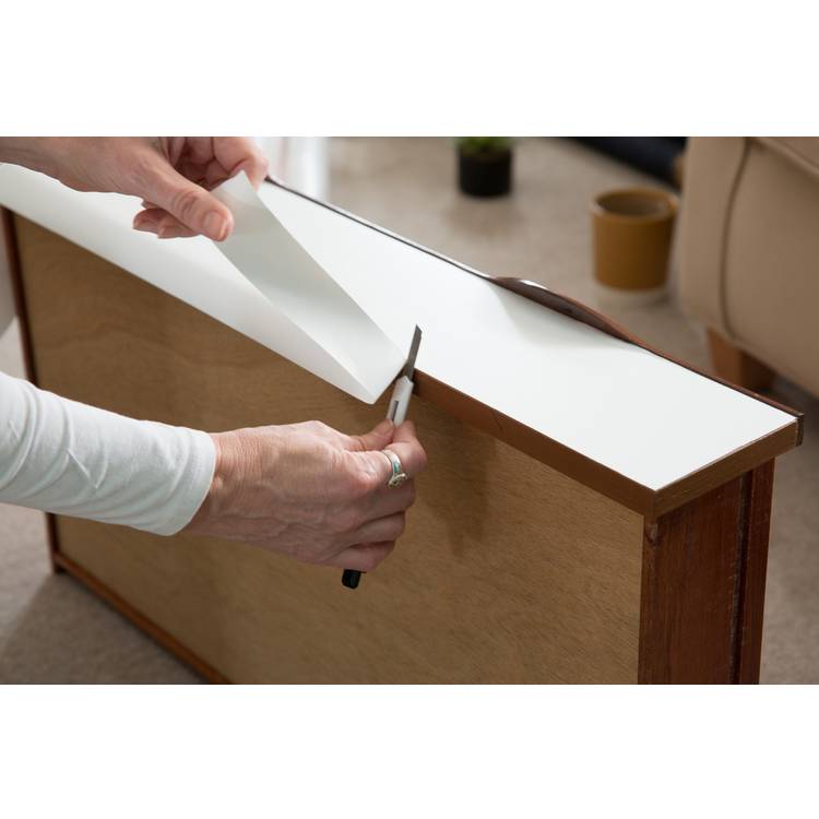 D-C-Fix glossy white vinyl film sheet 210cm - British product