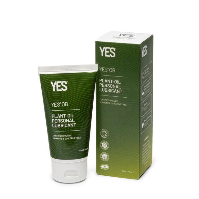 YES OB Organic Plant-Oil Natural Personal Lubricant   80ml GOODS M&S   