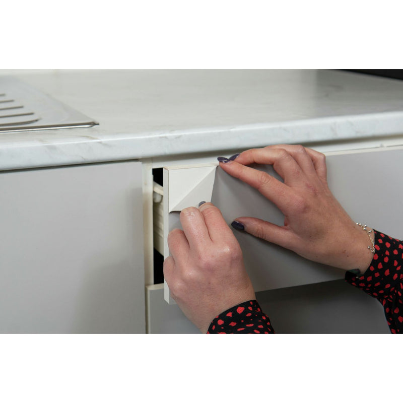 D-C-Fix glossy grey self adhesive vinyl film, UK version