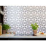 D-C-Fix Floral Shapes 3D Grey wallpaper roll - British product