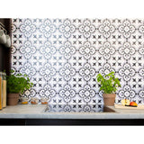 D-C-Fix Floral Shapes 3D Grey wallpaper roll - British product