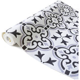 D-C-Fix Floral Shapes 3D Grey wallpaper roll - British product