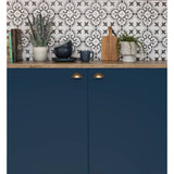 D-C-Fix Floral Shapes 3D Grey wallpaper roll - British product