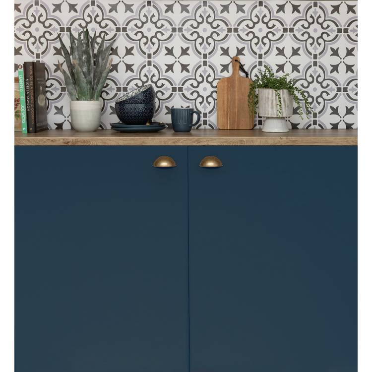D-C-Fix Matt Navy self adhesive vinyl film 200cm - British product