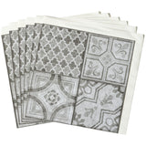 D-C-Fix Moroccan self adhesive vinyl wall tiles grey 6 pack, imported from the UK