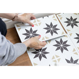 D-C-Fix star adhesive vinyl floor tiles (British brand)