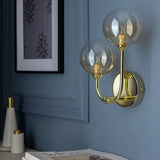 Argos Home Ombre brass wall light, imported from the UK