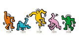 LEGO Keith Haring dancing figures art kit 1773 pieces, UK version