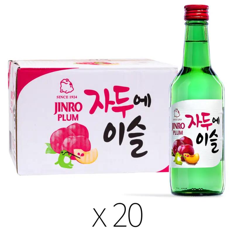 Jinro plum soju case of 20 - British product