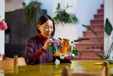 LEGO The Fauna Collection Tiger Model 744 Pieces (British brand)