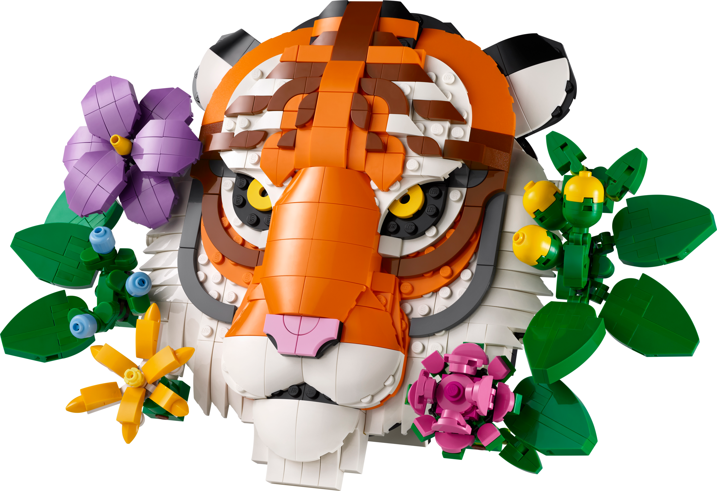 LEGO The Fauna Collection Tiger Model 744 Pieces (British brand)